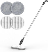 SKYMEN Electric Spin Mop Cordless Hardwood Floor Cleaner Polisher Scrubber for Hard Floor & Tile