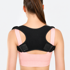 Adjustable Posture Corrector for Men & Women – Upper Back & Shoulder Support Brace, Breathable Back Straightener for Daily Wear, Office & Sports