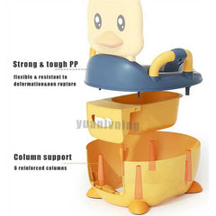 Orinal para niños de 1 a 6 años, mejorado, bonito asiento de inodoro para bebé, orinal portátil, taburete de entrenamiento seguro para niños y niñas, inodoro