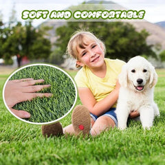 Artificial Grass Dog Pee Pad Professional Dog Potty Training Rug Dog Grass Mat with Drainage Holes Pet Indoor Outdoor Flooring Professional Dog Grass Mat