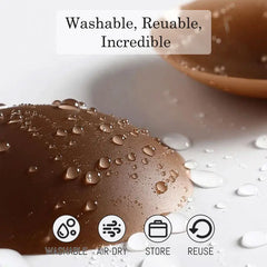 Cubrepezones de silicona, adhesivos invisibles para el pecho, almohadillas adhesivas para sujetador, accesorios íntimos.