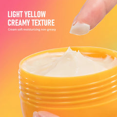 Crema corporal hidratante y reafirmante para caderas y glúteos, gel masajeador corporal con aroma floral de vainilla y caramelo, 80 g