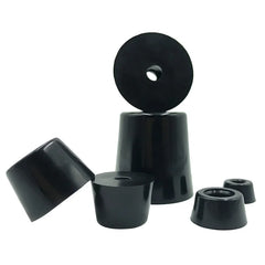 8 almohadillas de goma para pies, para mesa, altavoz, mueble, soporte amortiguador, antideslizantes, con junta.