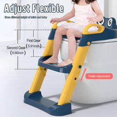 Asiento de entrenamiento para ir al baño portátil y plegable AnGku, higiénico, cómodo y ajustable, perfecto para el entrenamiento de niños pequeños para ir al baño.