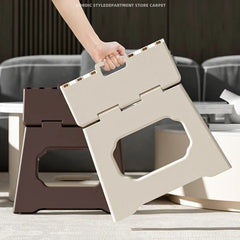 Silla de baño plegable de plástico para ducha, taburete pequeño para pies, ahorra espacio, muebles de exterior plegables y modernos para turistas.