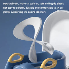 Orinal portátil para niños, inodoro, asiento de inodoro, orinal para niños, inodoro para bebés, inodoro plegable, taburete de escalón, inodoro de entrenamiento