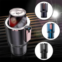 Massions 12V 2-In-1 Heating And Cooling Smart Cup Holder for Cars