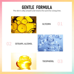 Crema corporal hidratante y reafirmante para caderas y glúteos, gel masajeador corporal con aroma floral de vainilla y caramelo, 80 g