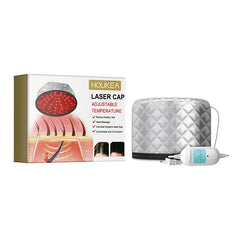 Gorro láser para regeneración capilar, reparación de daños, antifrizz y masaje del cuero cabelludo