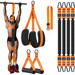 Pull-Up Assistance Resistance Bands Set – Strength Training, Chin-Up Support & Full Body Workout Stretch Bands for Men & Women