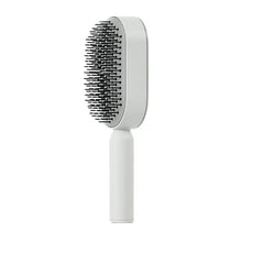 Dawndesslo Self Cleaning Hair Brush for Women One-key Self Cleaning Hair Loss Airbag Massage Scalp Comb Anti-Static Hairbrush