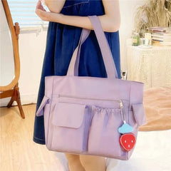 Bolso bandolera bonito para adolescentes, estilo kawaii, de nailon, para niñas