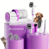 GEOOROOD PET 4-in-1 Dog Grooming Vacuum Kit