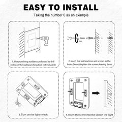 Solar LED House Number Sign (9 inch) with Smart Light Sensor | Waterproof Modern Illuminated Address Plaque for Outdoor Front Door & Wall