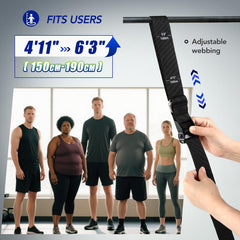 Pull-Up Assistance Resistance Bands Set – Strength Training, Chin-Up Support & Full Body Workout Stretch Bands for Men & Women