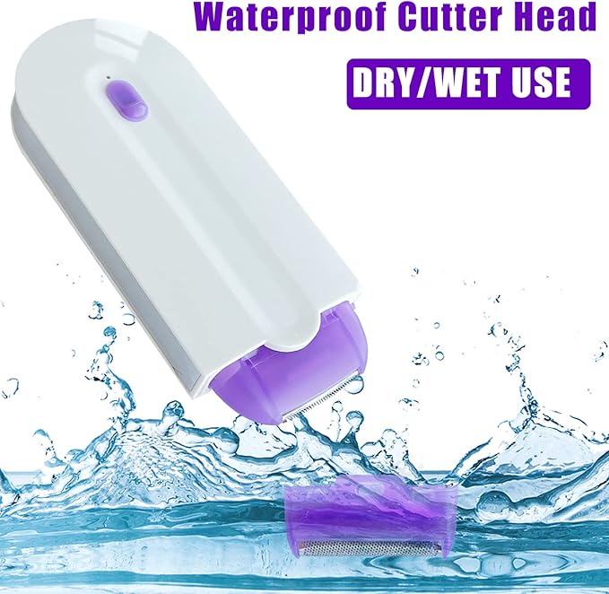 Depiladora portátil e indolora de tacto suave y sedoso, recargable, ideal para cualquier parte del cuerpo. Regalo perfecto para mujeres, Navidad y Día de la Madre.