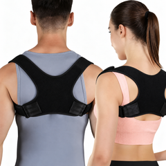 Adjustable Posture Corrector for Men & Women – Upper Back & Shoulder Support Brace, Breathable Back Straightener for Daily Wear, Office & Sports