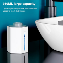 Automatic Touchless Soap Dispenser – 360ml Hands-Free Infrared Sensor Liquid Soap Pump, Adjustable Volume & Waterproof Design for Kitchen & Bathroom
