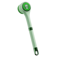 Rechargeable Electric Shower Body Scrubber with Long Handle – Waterproof Spin Bath Brush with 5 Replaceable Heads, 3 Speed Modes & USB Charging