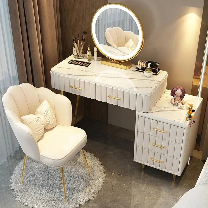 Organizadores Almacenamiento Artículos de dormitorio Escritorio pequeño Cómoda Vestidores Mesilla de noche Muebles Tocadores portátiles Maquillaje Inodoro