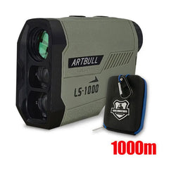 Telémetro láser para golf ARTBULL de 1000 m y 650 m, telescopio con pasador de inclinación y bloqueo de bandera, medidor de distancia para caza.