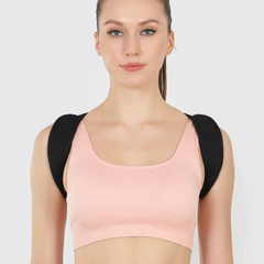 Adjustable Posture Corrector for Men & Women – Upper Back & Shoulder Support Brace, Breathable Back Straightener for Daily Wear, Office & Sports