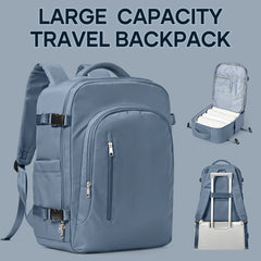 Mochila de viaje para portátil de gran capacidad para mujer, Easyjet Carry-Ons (45 x 36 x 20 cm), mochila Ryanair (40 x 20 x 25 cm), mochila de cabina para hombre.