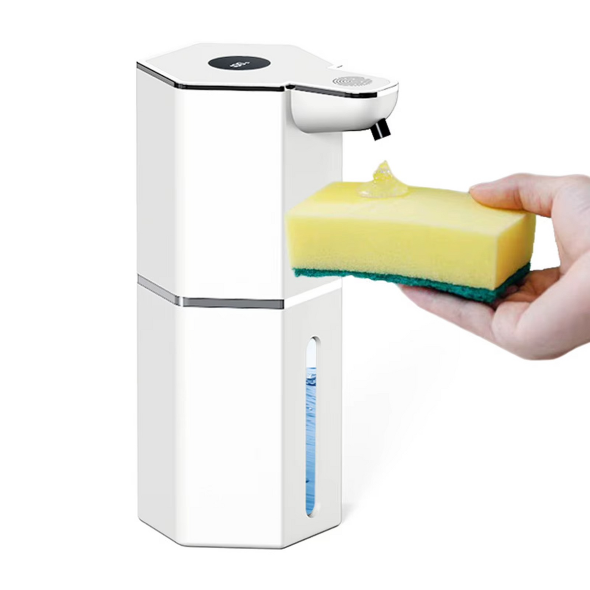 Automatic Touchless Soap Dispenser – 360ml Hands-Free Infrared Sensor Liquid Soap Pump, Adjustable Volume & Waterproof Design for Kitchen & Bathroom