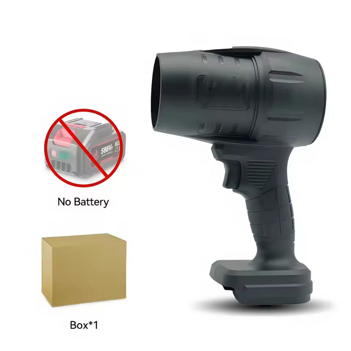 Powerful Cordless Air Blower – Thrust Turbo Fan Leaf Blower