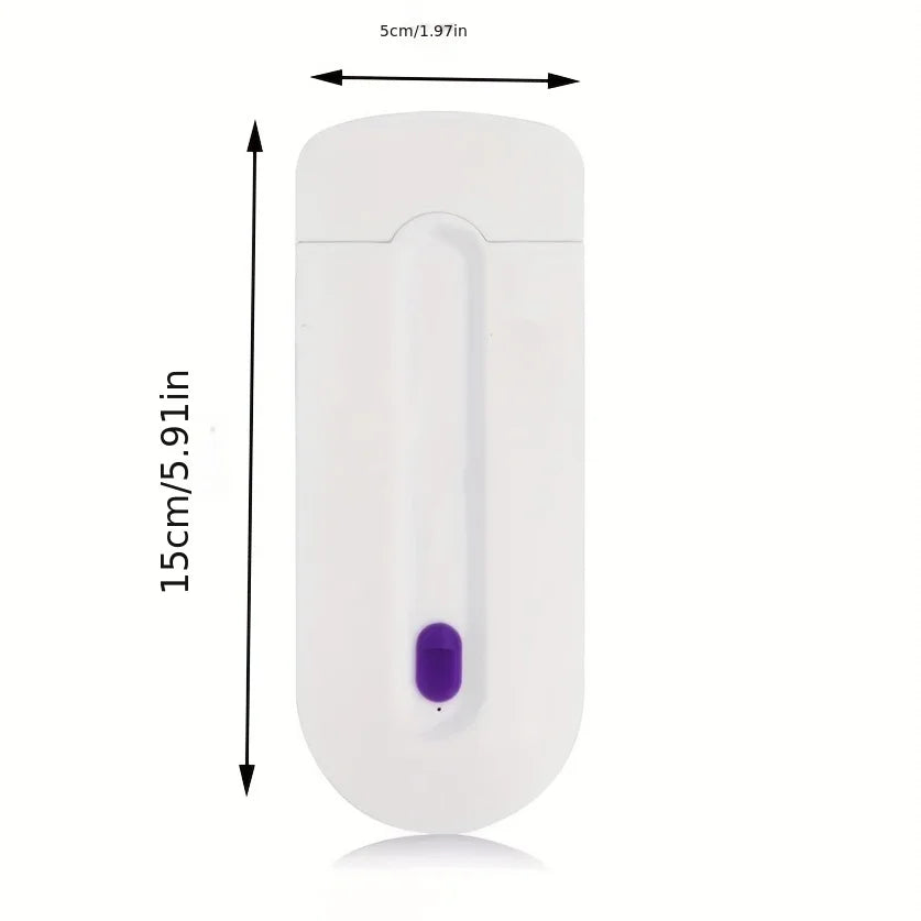 Depiladora portátil e indolora de tacto suave y sedoso, recargable, ideal para cualquier parte del cuerpo. Regalo perfecto para mujeres, Navidad y Día de la Madre.