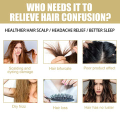 Gorro láser para regeneración capilar, reparación de daños, antifrizz y masaje del cuero cabelludo