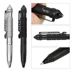 Bolígrafo táctico multifuncional para defensa personal al aire libre, con punta de acero de tungsteno B2, bolígrafo táctico de defensa EDC multifunción.
