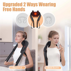 VivoNeck™ 6D Neck, Shoulder & Back Massager with Heat